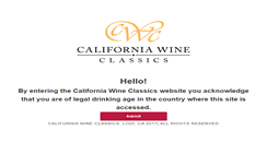 Desktop Screenshot of californiawineclassics.com
